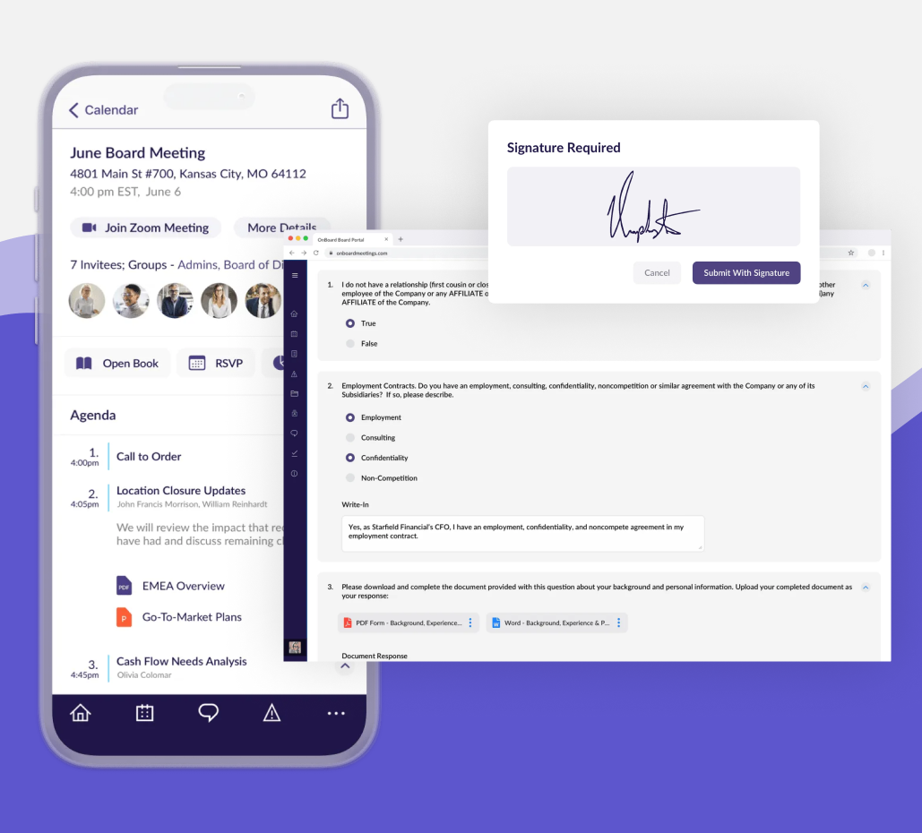 Actions Options Screenshot